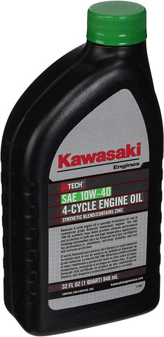 Kawasaki K-Tech SAE 10W-40 Engine Oil Quart #99969-6296