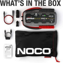 NOCO Boost Pro GB150 4000 Amp 12V UltraSafe Lithium Jump Starter for up to 10L Gasoline and Diesel Engines