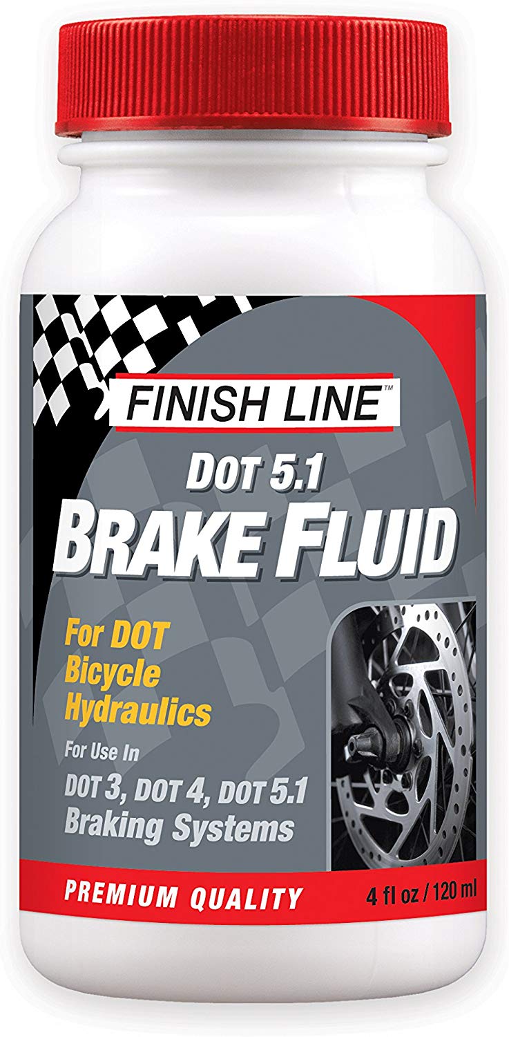 Finish Line High Performance DOT 5.1 Brake Fluid, 4-Ounce