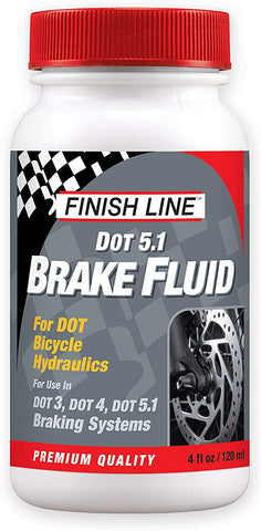 Finish Line High Performance DOT 5.1 Brake Fluid, 4-Ounce