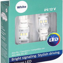 Philips 912 Ultinon LED Bulb (White), 2 Pack