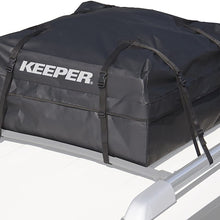 KEEPER 07202 Black Waterproof Rooftop Cargo Bag (11 Cubic Feet)