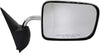 Dorman 955-221 Driver Side Manual Door Mirror - Folding for Select Dodge Models, Black and Chrome