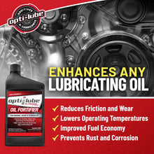 Opti-Lube Oil Fortifier with ZDDP (Zinc): 1 Quart (32oz), Treats up to 32 Quarts of Oil