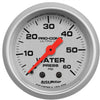 Auto Meter 4324 Ultra-Lite Mechanical Water Pressure Gauge