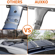 AUXKO Upgraded Car Crossbars Roof Racks Compatible for 2014-2020 Nissan Rogue with Side Rails, Heavy Duty Rooftop Cross Bars Replacement Carrying Cargo Luggage Kayak Bike Canoe, Not for Rogue Sport