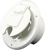 JR Products S-23-10-A White 30 Amp Round Electric Cable Hatch (1)