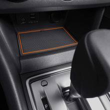 CupHolderHero for Subaru Forester 2019-2020 Custom Liner Accessories – Premium Cup Holder, Console, and Door Pocket Inserts 17-pc Set (Orange Trim)