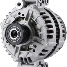 Alternator Compatible With/Replacement For BMW 128 Series 3.0 3.0L (07 08 09 10 11 12 13) 323 Series 328 Series 528 X3 (0-121-715-012, 0-121-715-112) 12-31-7-550-968 ABO0391 (IR/IF 12-V 180 Amp)