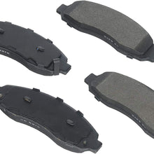 Bosch BE962H Blue Disc Brake Pad Set with Hardware for 2003-04 Dodge Dakota - FRONT