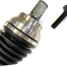 DTA 2 New Front CV Axles Left Right Compatible With Mercedes Benz C230 C250 C300 C350 4Matic; E350 4Matic Coupe, E400 4Matic Coupe - Front Driver and Passenger Sides