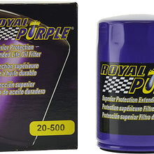 Royal Purple Extended Life Premium Oil Filter 20-500, Engine Oil Filter for Buick, Cadillac, Chevrolet, and GMC (Filter)