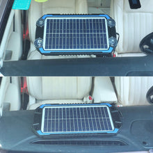 SUNER POWER 12V Solar Car Battery Charger & Maintainer - Portable 6W Solar Panel Trickle Charging Kit for Automotive, Motorcycle, Boat, Marine, RV, Trailer, Powersports, Snowmobile, etc.