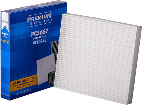 Premium Guard Cabin Air Filter PC5667| Fits 2009-20 Toyota Corolla, 2007-19 Camry, 2006-18 RAV4, 2011-20 Sienna, 2007-20 Tundra, 2006-18 Yaris, 2010-20 Subaru Outback, 2007-18 Lexus ES350