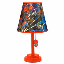 Marvel Spiderman Kids Room Die Cut Table Lamp