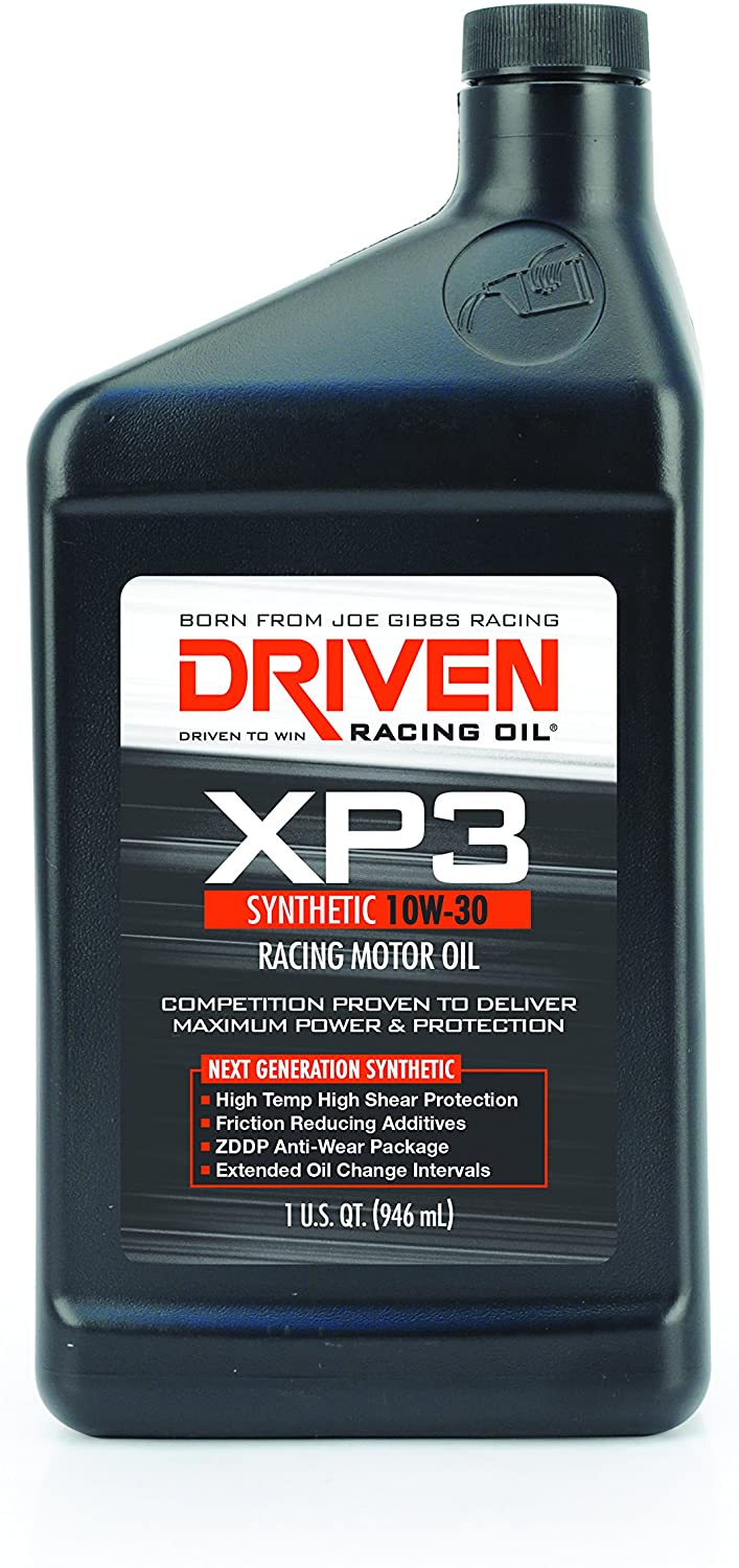 Lunati DRV00306 10W-30 Driven XP3 Synthetic Racing Oil, 1 quart