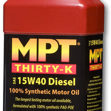 MPT Industries MPT33 - 15W/40 Hi-Performance Fully Synthetic Diesel Motor Oil - 1 Quart Bottle
