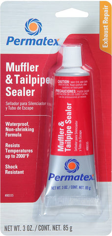 Permatex 80335 Muffler and Tailpipe Sealer, 3 oz.