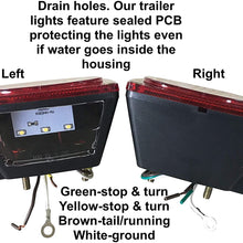 MaxxHaul 70205 12V All LED Submersible Trailer Light Kit