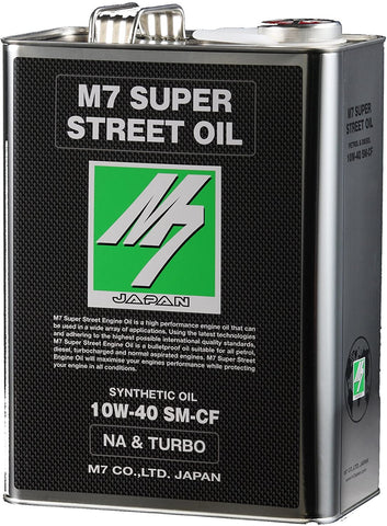M7 SSO-3 10W-40 Super Street GT Oil