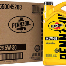Pennzoil 550045208-3PK 5 quart 5W-30 Motor Oil (SN/GF-5 Jug 3pk.)