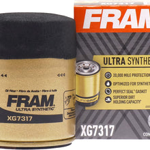 Fram PH7317 Extra Guard 10K Mile Change Interval Spin-On Oil Filter, black