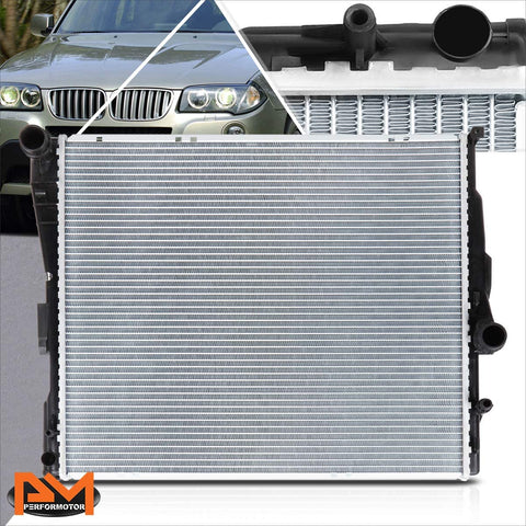 DPI-13277 Full Aluminum Core OE Style Cooling Radiator Compatible with BMW X3 3.0L AT 07-10
