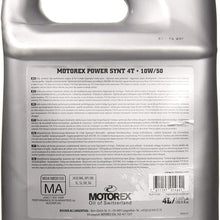 Motorex Power Synthetic 4T Motor Oil 10W-50 4 Liter