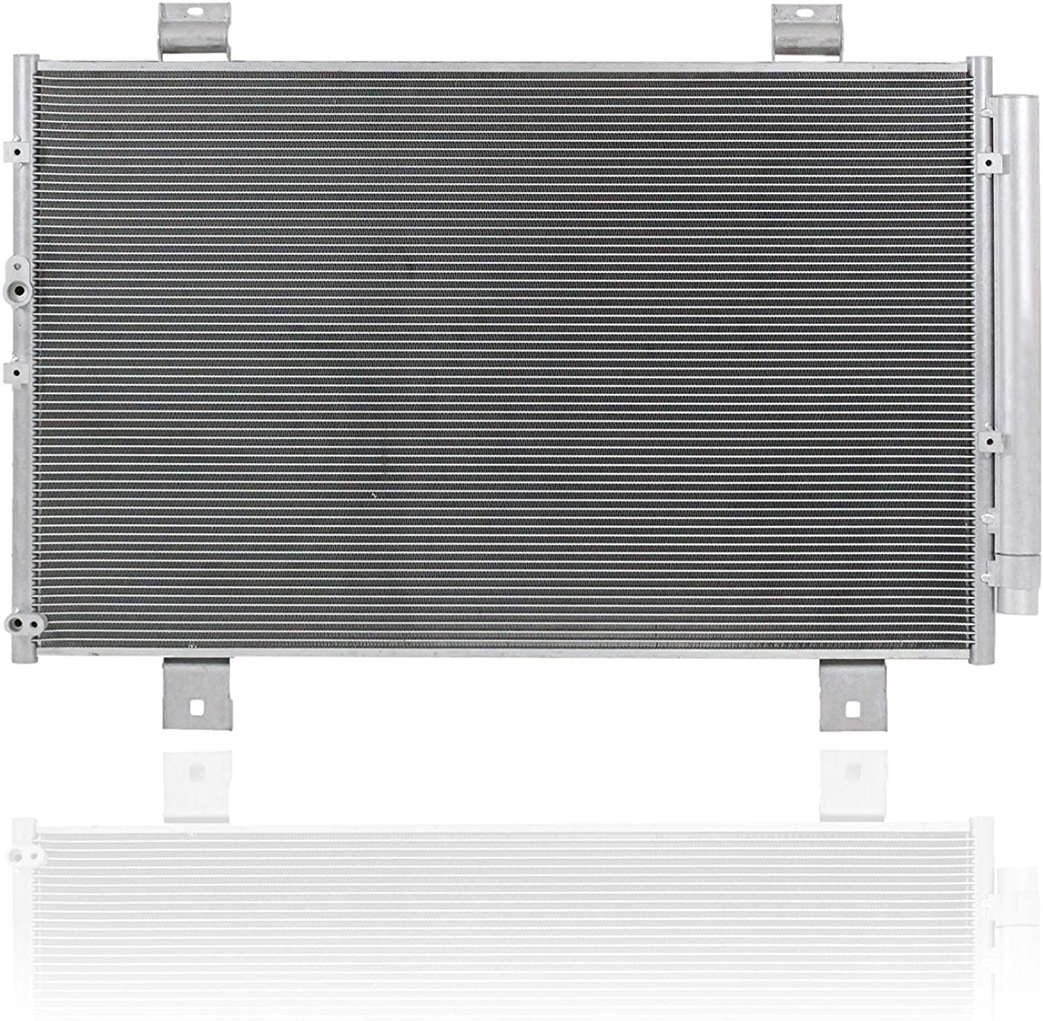 A/C Condenser - Pacific Best Inc For/Fit 3974 Toyota Highlander/Hybrid w/Receiver & Dryer