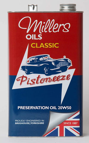Millers Oils 7931 Classic 20w50 Preservation Oil. 5 Liter