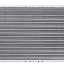 Lynol Cooling System Complete Aluminum Radiator Direct Replacement Compatible With 2000-2005 Buick Lesabre Bonneville With Low Coolant Indicator Type V6 3.8L