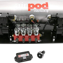 RideTech 30414700 5 Gallon BigRed AirPod w/RidePro X Control