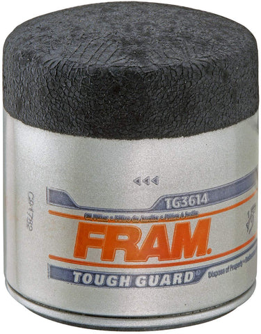 Fram TG3614 Tough Guard Passenger Car Spin-On Oil Filter (Pack of 2)