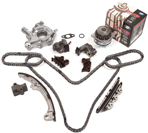 Evergreen TK3033WOPTiming Chain Kit, Oil Pump, and GMB Water Pump Compatible With 01-04 Infiniti QX4 Nissan Pathfinder 3.5L VQ35DE