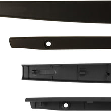 IAMAUTO 20332 Tailgate Cap Molding Protector Cover Spoiler With Retainers For 2007 2008 2009 2010 2011 2012 2013 Toyota Tundra