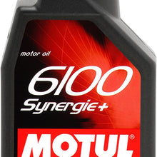 Motul 839411-20PK Synergie+ 10W-40 Technosynthese Gasoline and Diesel Engine Oil - 1 Liter Bottle (Case Case of 20)