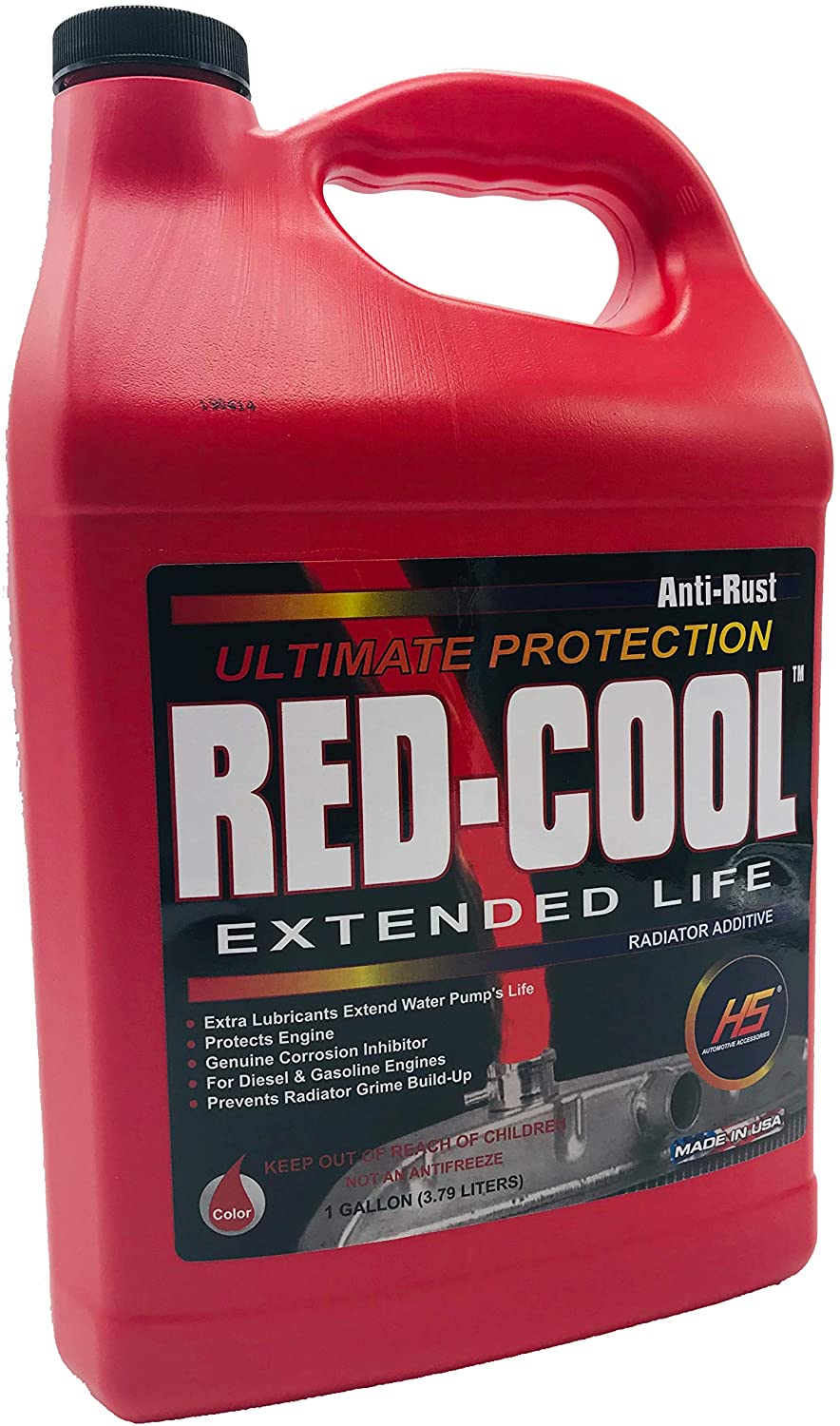 CHEMICALS COOLANT RED-COOL 1/1 GL. ANTI-RUST EXTENDED LIFE