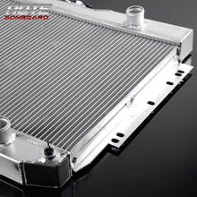 2 Row New Racing Aluminum Cooling Radiator Replacement Compatible For CHEVY 1959-1963 IMPALA Bel Air /1960-1965 Chevy Biscayne