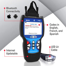 INNOVA 3140g Color Screen with Bluetooth Code Reader/Scan Tool with ABS and Live Data (for OBD2 Vehicles with OBD1 Coverage and 3.5in Display)