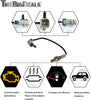THEBIGDEALS 234-4668 Oxygen O2 Sensor Upstream Sensor 1 for Buick Cadillac Chevrolet GMC Isuzu Pontiac Saturn Replaces # 243-4668
