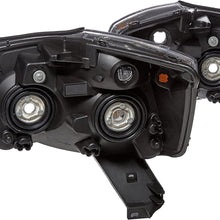 Spyder Auto (HD-JH-NTI04-AM-BK) Nissan Titan/Armada Amber/Black OEM Headlight - Pair