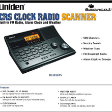 Uniden BC75XLT, 300-Channel Handheld Scanner, Emergency, Marine, Auto Racing, CB Radio, NOAA Weather, and More. Compact Design. (New replacement model, Replaced by Uniden SR30C Bearcat)