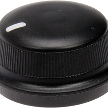 Dorman 76012 Rear Fan Control Knob for Select Honda Models, Black