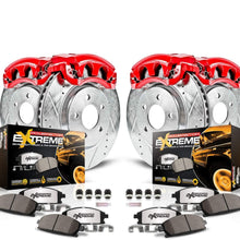 Power Stop KC5575-36 Front & Rear Z36 Truck and Tow Brake Kit with Calipers