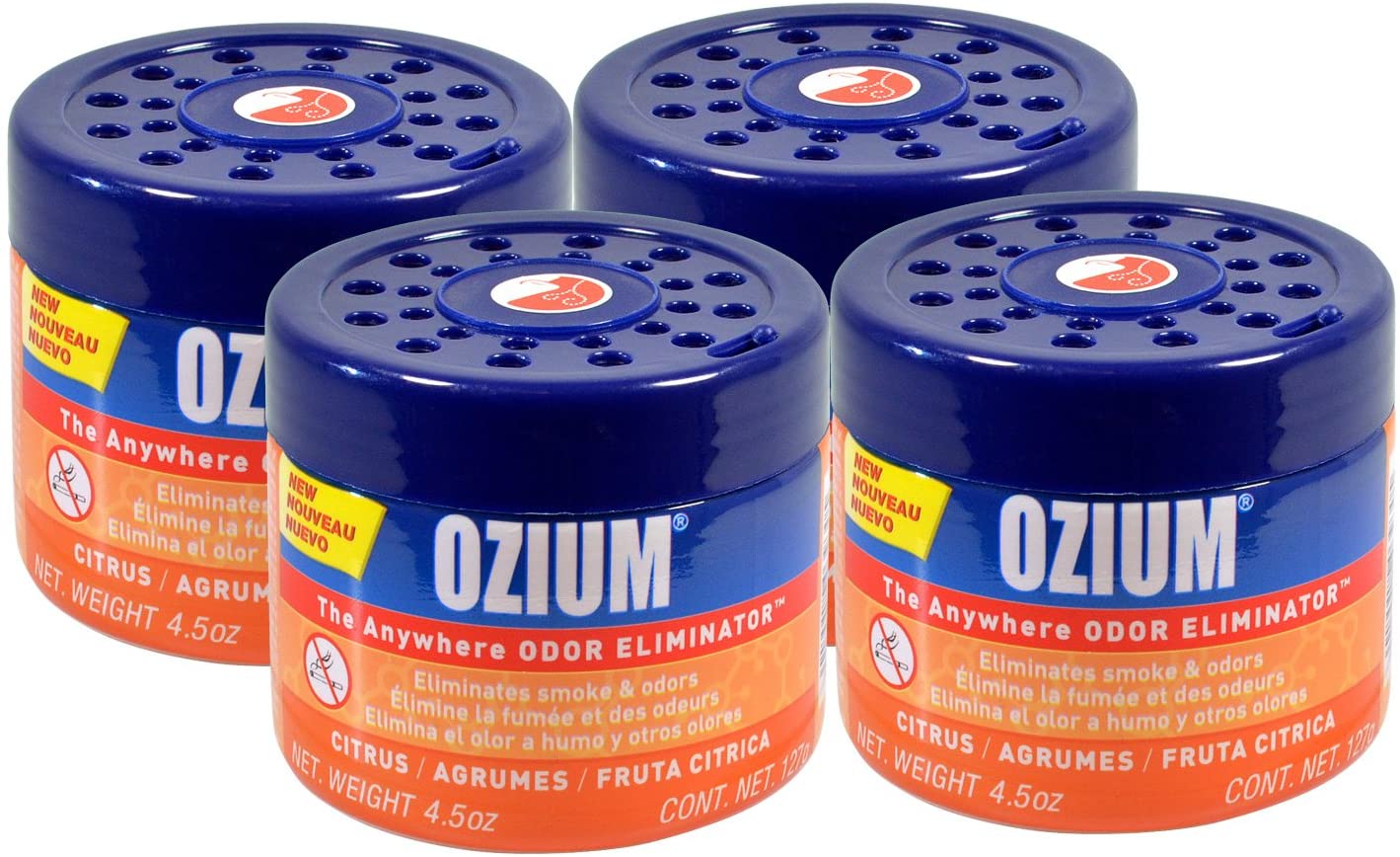 Ozium Gel Smoke & Odors Eliminator 4-PACK