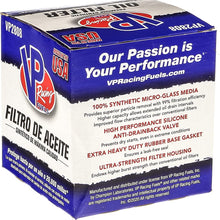 VP Racing VP2876 20,000 Mile Premium Full Synthetic Oil Filter