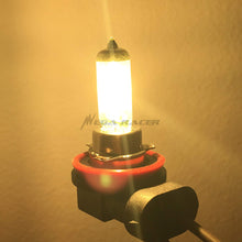 Mega Racer Combo 2 Pair H11 (Fog Light) 100 Watt Hyper Yellow 3000K 3K Xenon Halogen Headlight Lamp Bulb Replace
