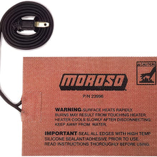 Moroso 23996 5" x 7" Self Adhesive External Heating Pad