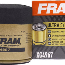 FRAM Extra Guard PH4967, 10K Mile Change Interval Spin-On Oil Filter, black