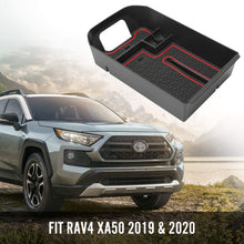 Seven Sparta Center Console Organizer for Toyota RAV4 XA50 2019 & 2020 ABS Tray Armrest Box Secondary Storage